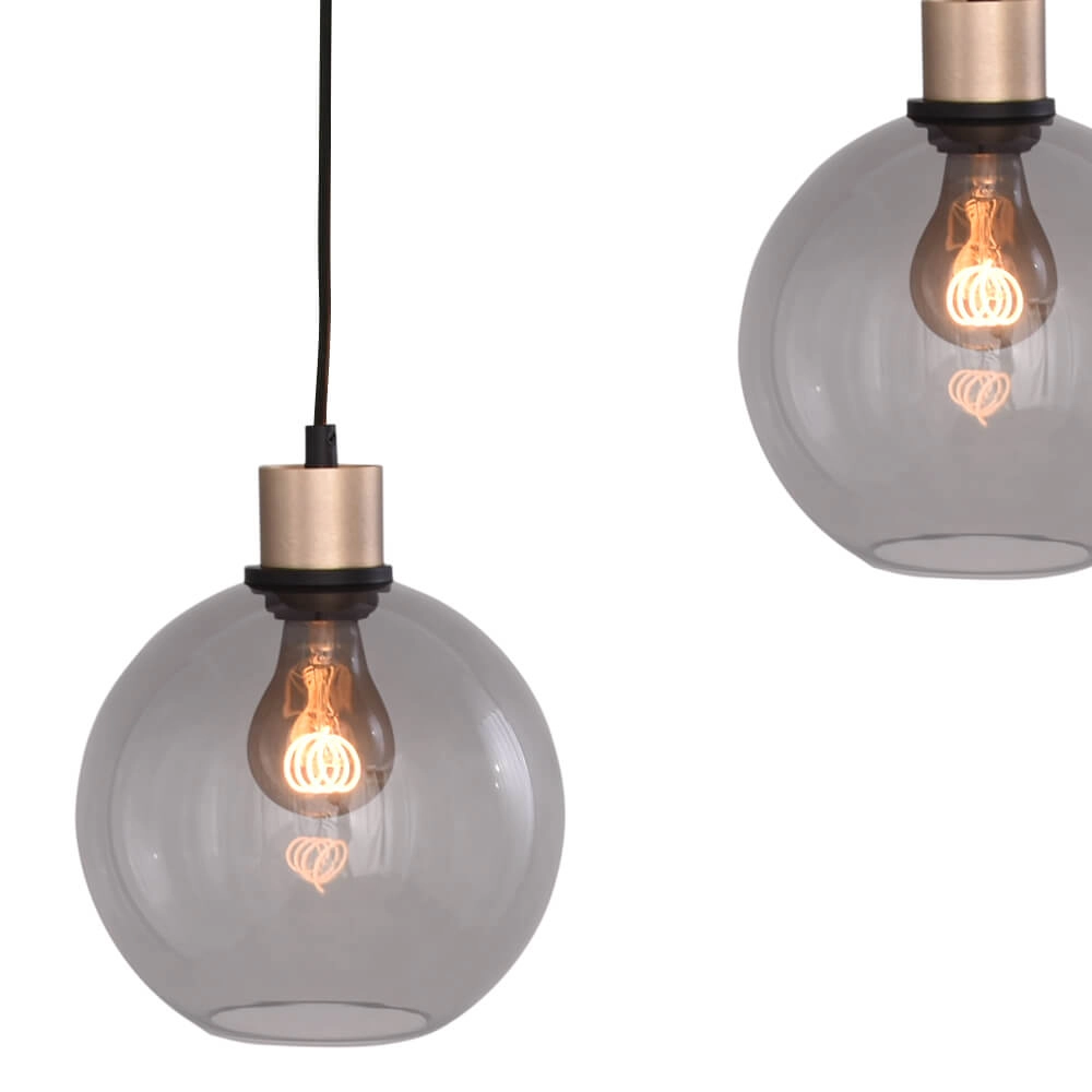 Hängelampe Lazise 5x Ø 20cm gold Masterlight 8718121303000