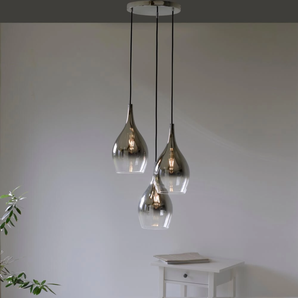 Moderne Hängelampe Pilua 3-flammig rund Paul Neuhaus 4012248366097