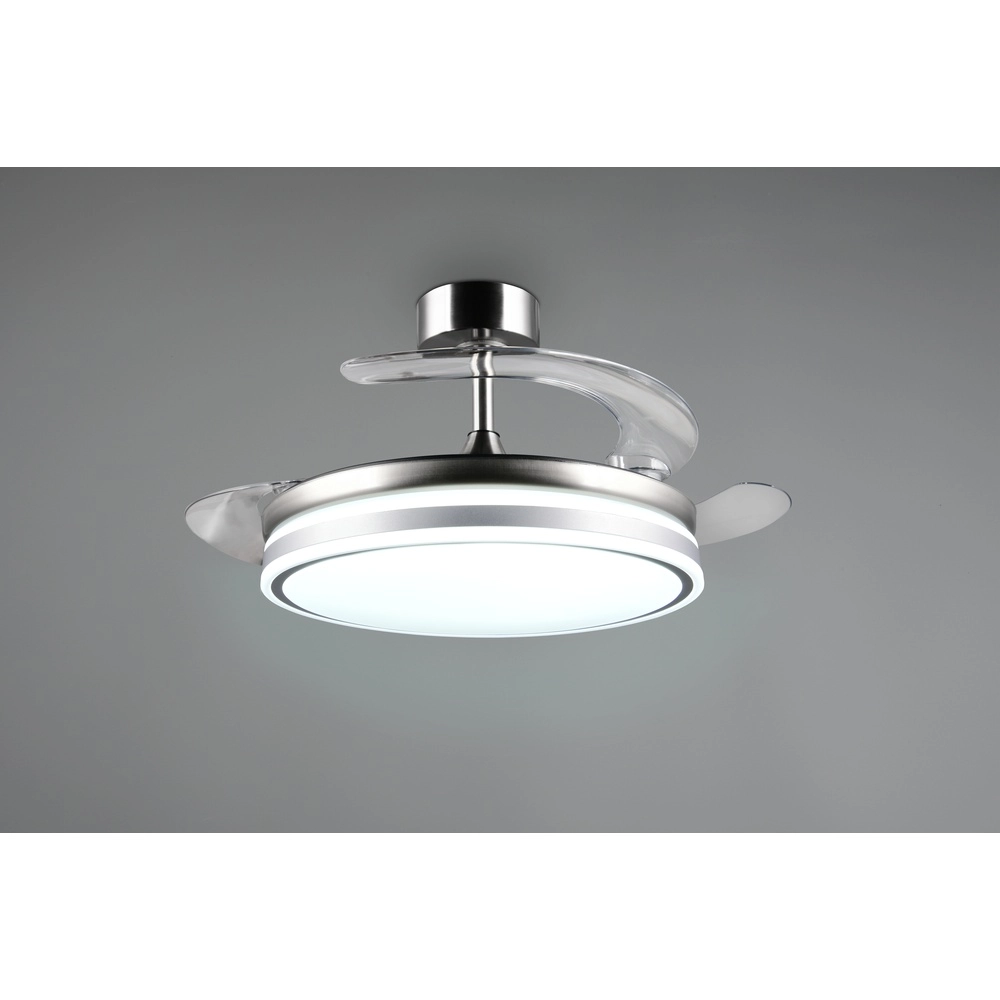 Fan Volda Nickel Ø 106 cm Trio 4017807689075