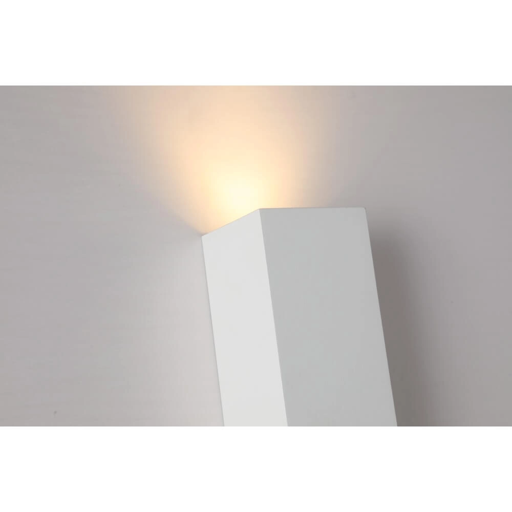 Schlanke Wandleuchte Sifor weiß Lyora 5053423285061