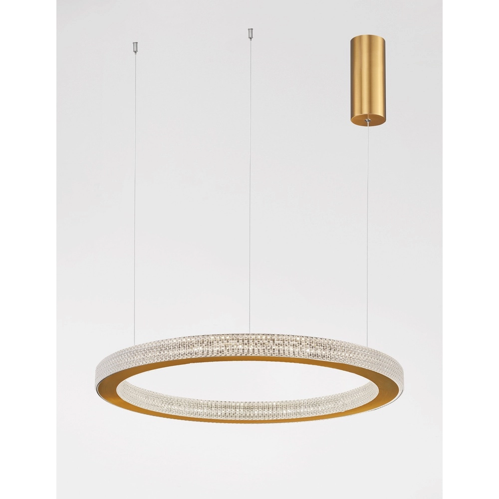 Pendelleuchte Fiore gold Ø 60cm Lyora 5212017424136