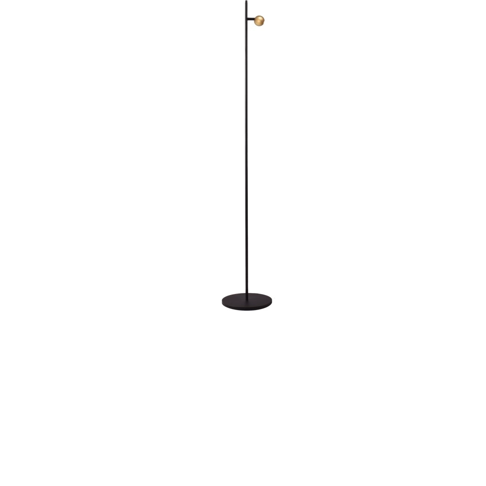 Stehlampe Talana Schwarz mit Gold Masterlight 8718121359229