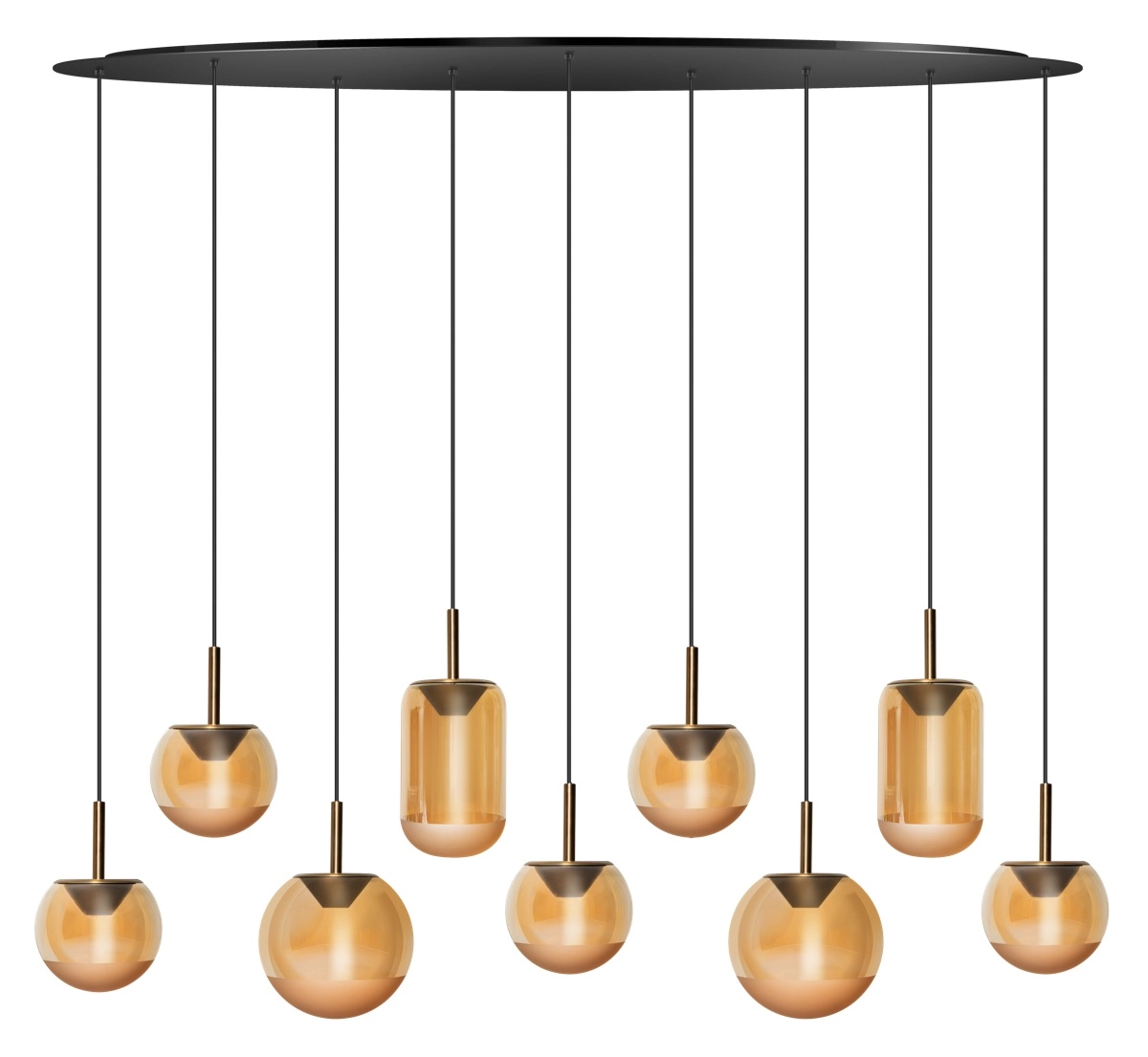 Essaal-Pendellampe Yvonne 9-Licht ETH 8720195311634