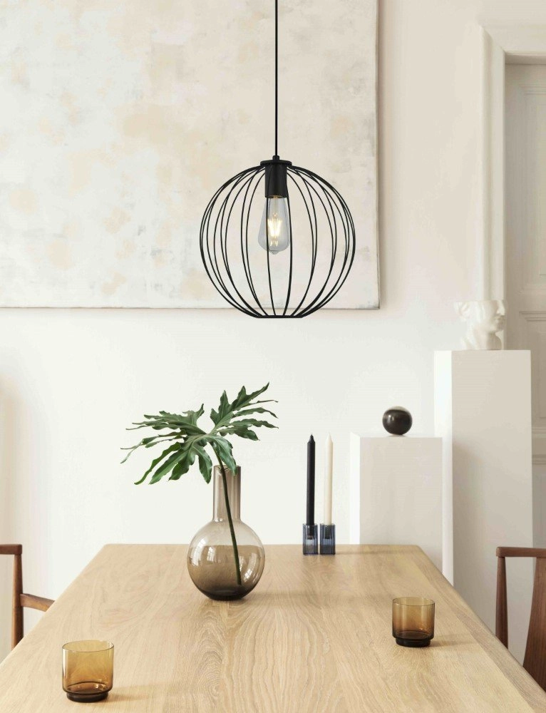 Draht Pendelleuchte Wire Ø 30cm Searchlight 5053423176413