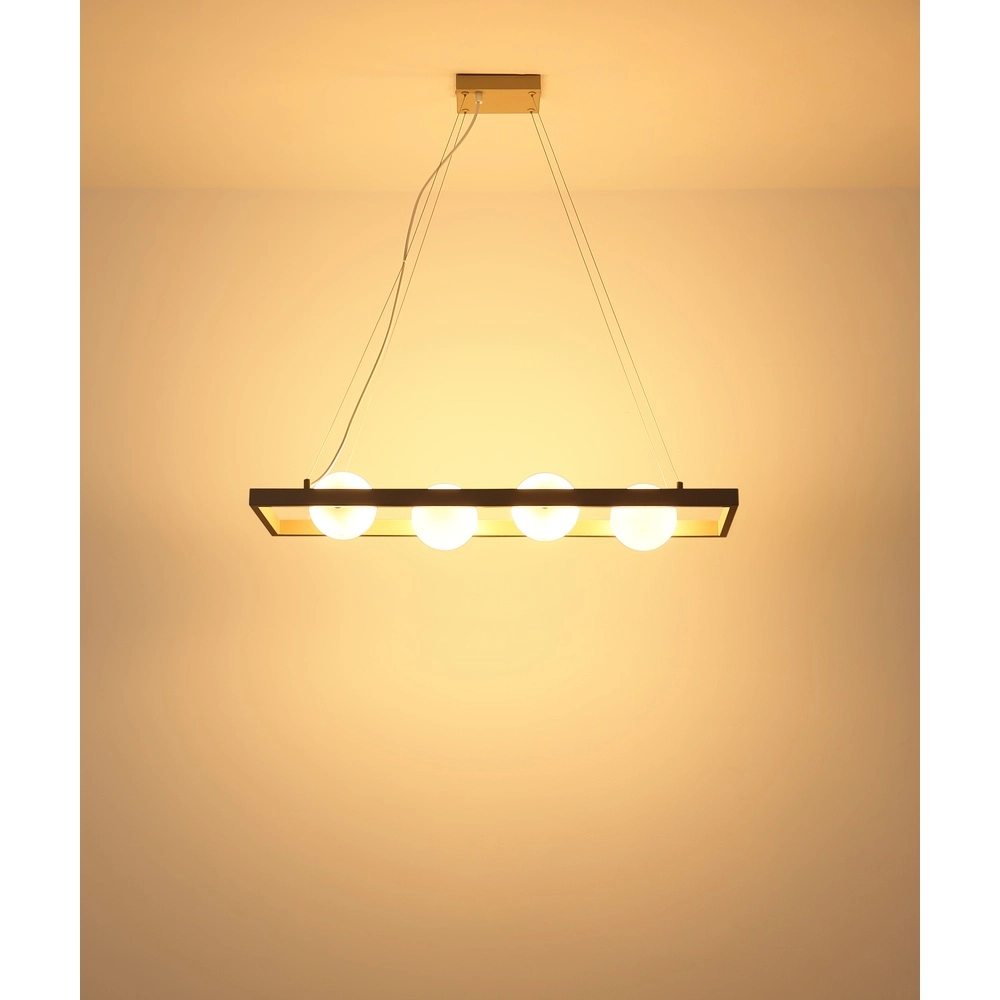Design-Pendellampe Nanda Sandbraun Globo 9007371576036