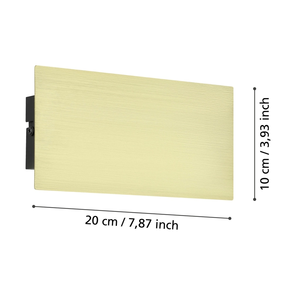 Elegante Wandlampe Talamello 20cm - Gold - LED Eglo 9008606316465