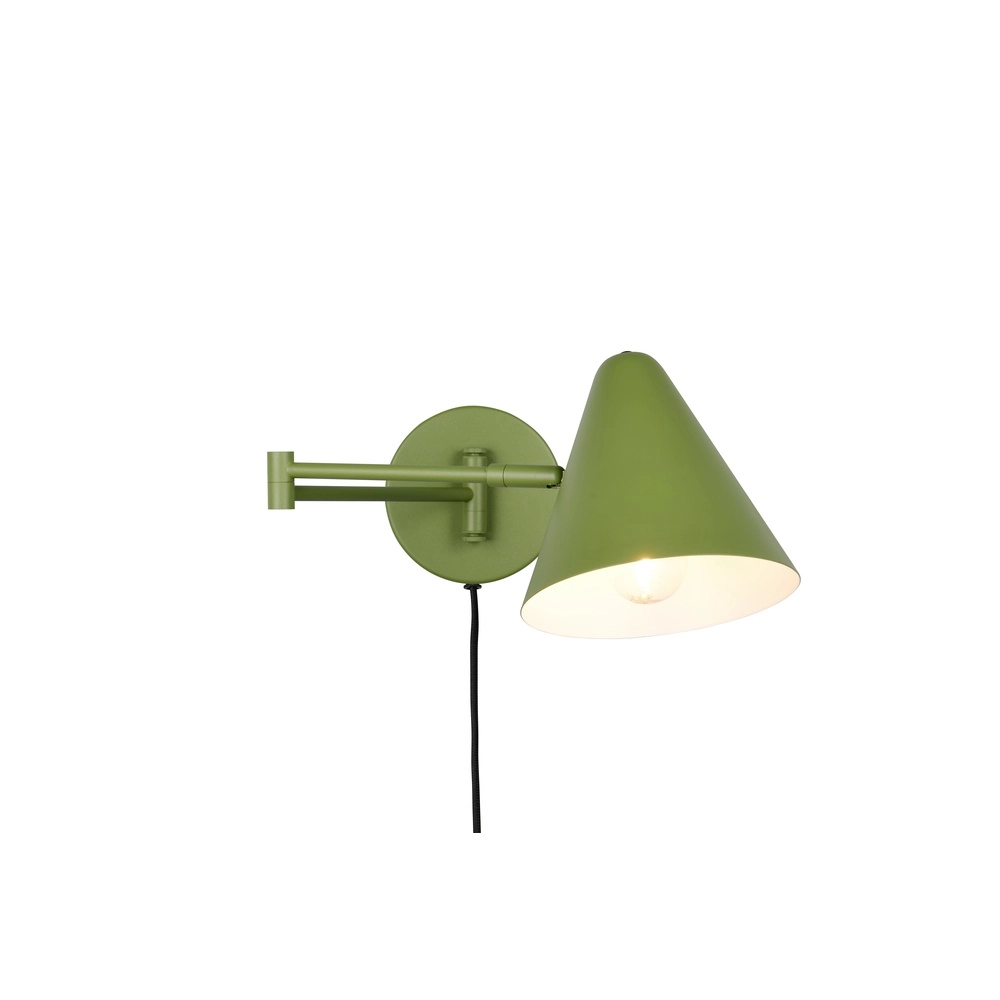 Design-Wandleuchte Cosima grün Trio 4017807659993