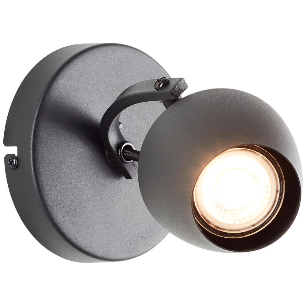 Aufbaustrahler Vertino Schwarz Brilliant 4004353441370