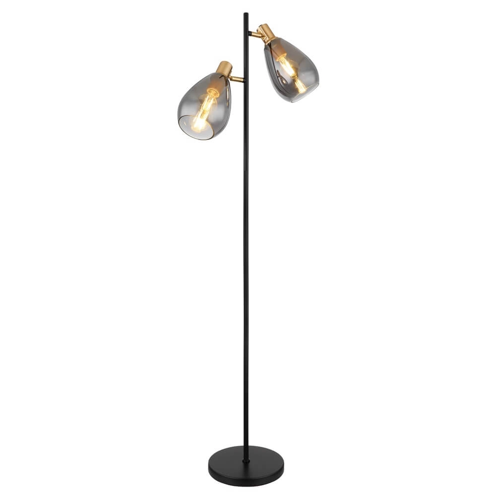 Stehlampe Fanni Schwarzes Doppelzimmer Globo 9007371439799