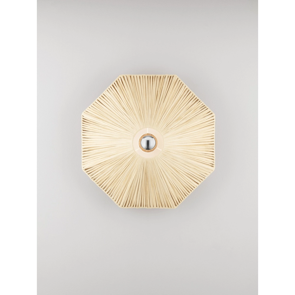 Japandi Wandlampe Elvio Ø 45cm Lyora 5212017493910