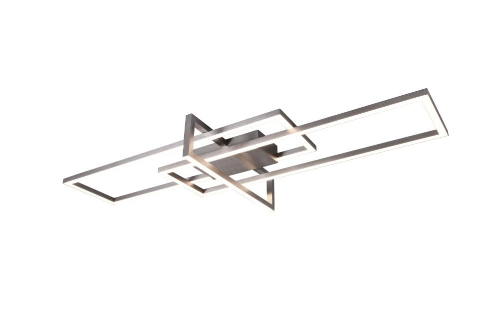 LED-Deckenlampe Salinas 100cm grau Trio 4017807487862
