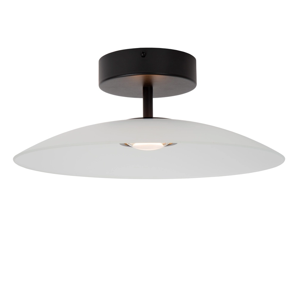 Elegante Deckenlampe Menga Ø 40 cm weißes Glas Premium by Lucide 5411212251213