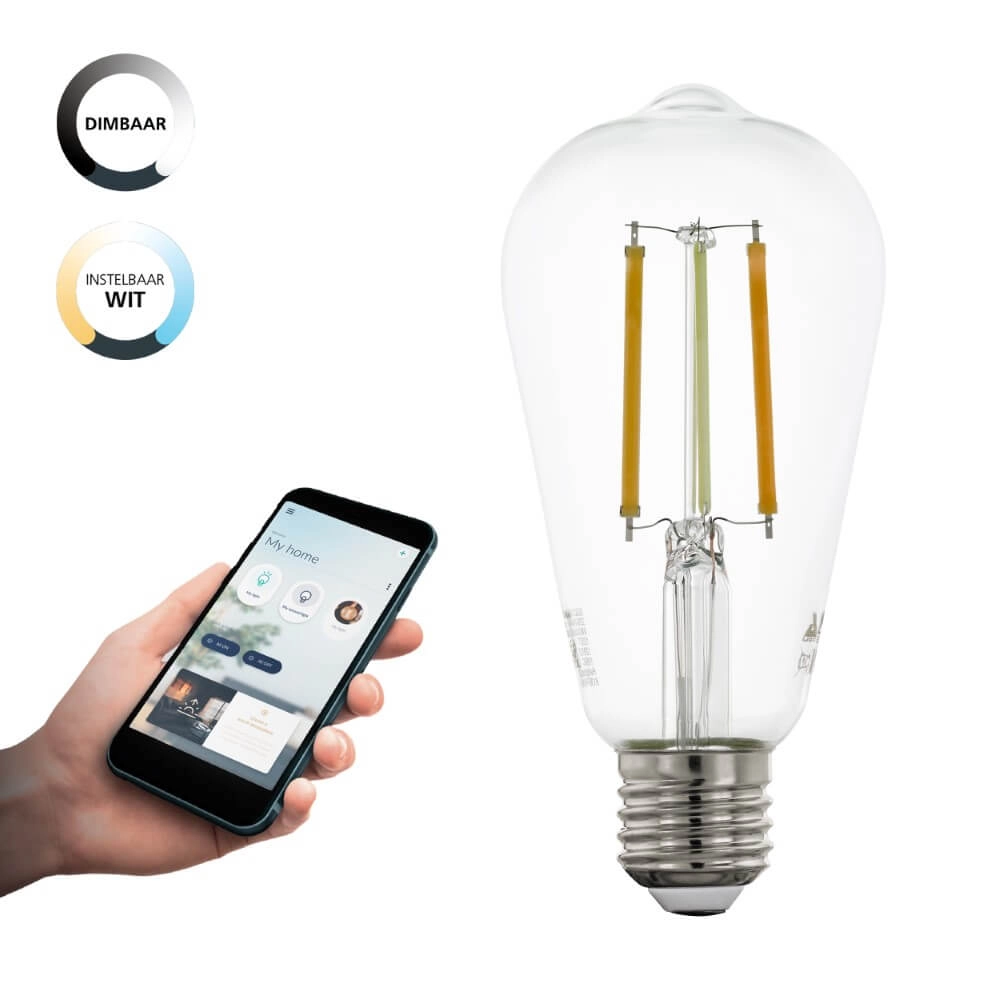 LED-Lampe Zigbee - E27 - 6 watt - 2200-6500K - ST64 Eglo 9002759122362