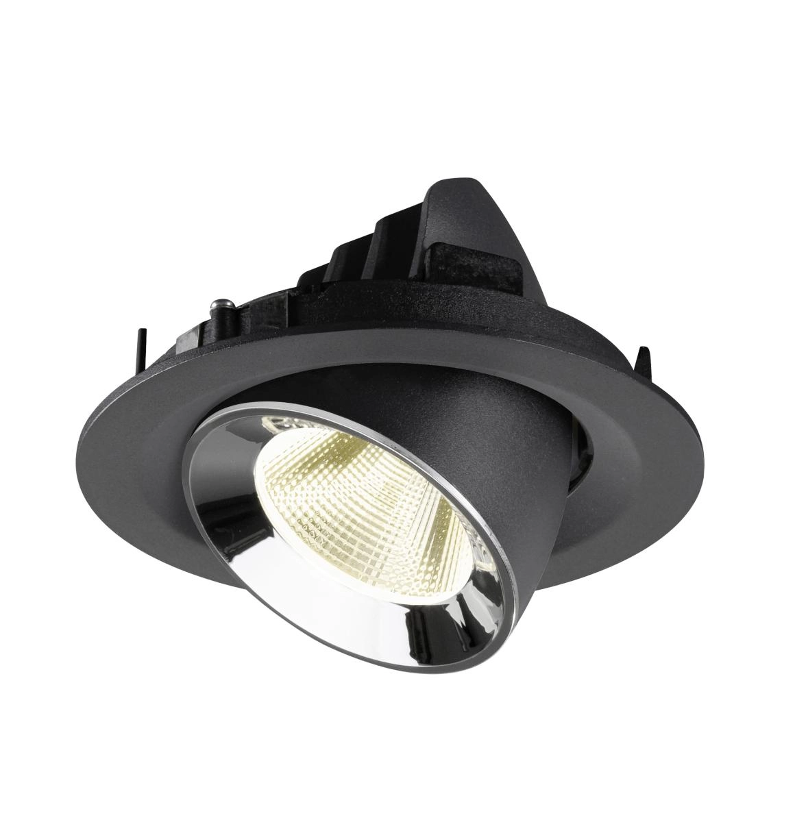 Einbau-Strahler Numinos Gimble M schwarz/chrom 4000K - 20gr SLV 4024163311755