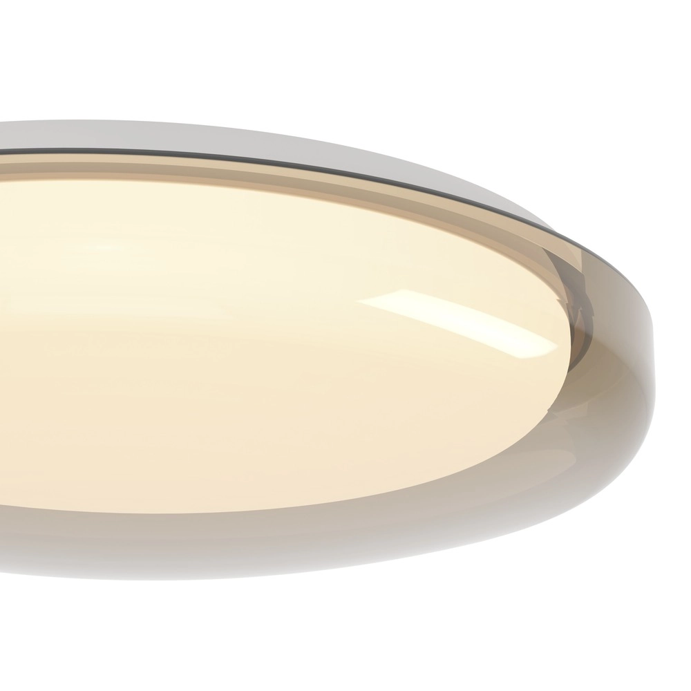 Design-Deckenlampe Conistarino weiß mit braunem Ø 40 cm Eglo 9008606399703