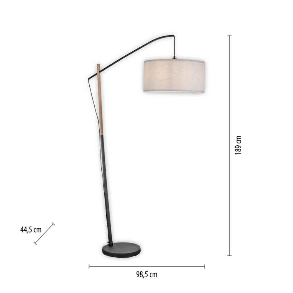 Weiße Stehlampe Green Sofie Just Light 4043689995034
