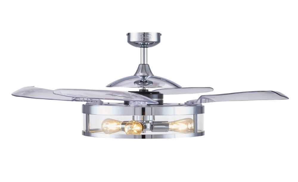 Deckenventilator aus Chrom Fanway Classic Ø 122cm Beacon 9333509119388