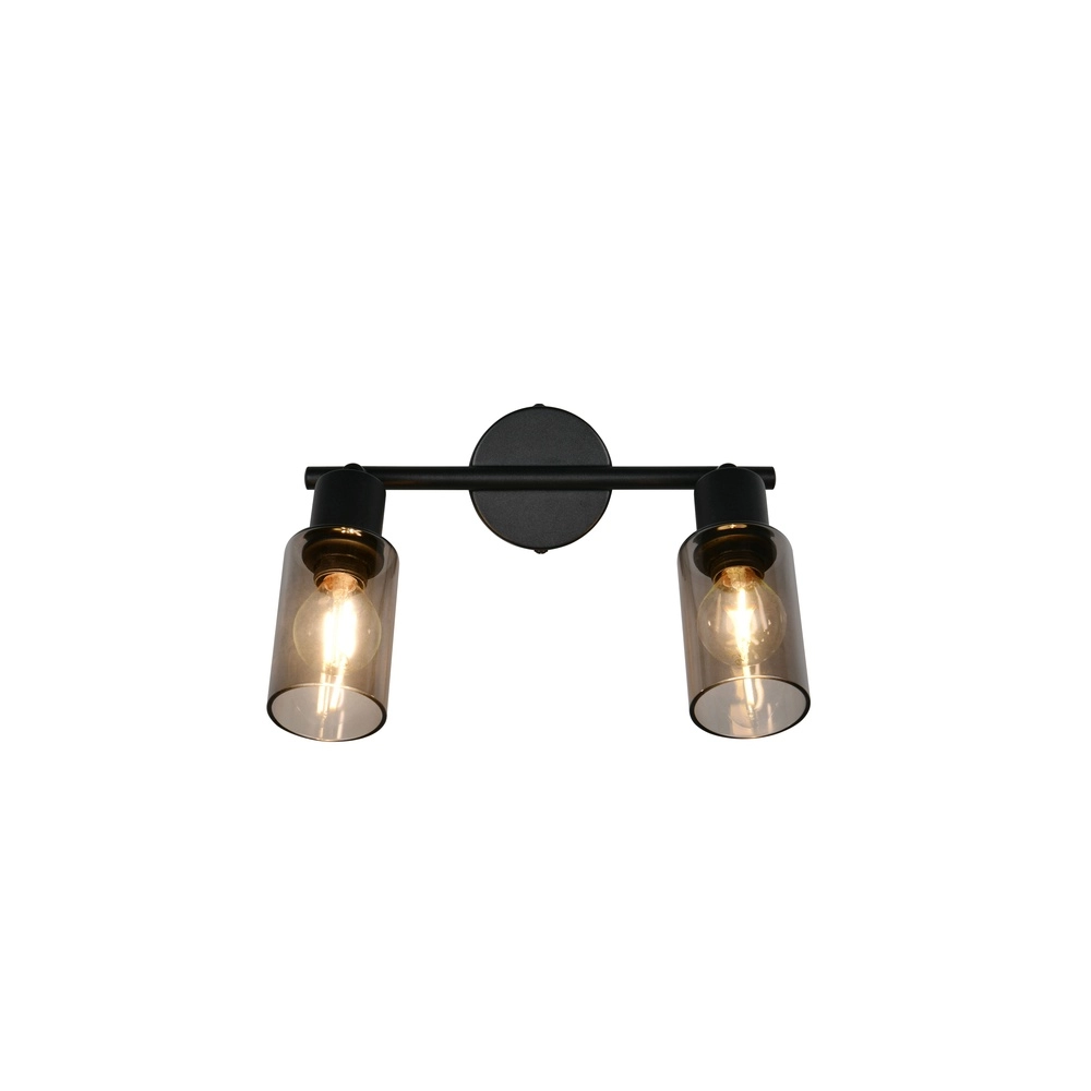 Design-Deckenlampe Mars 2-Licht Schwarz Trio 4017807670479