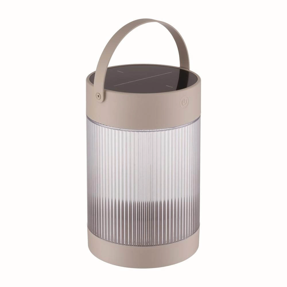 Tischlampe Coupar Sandbraun Solar Nordlux 5704924023453