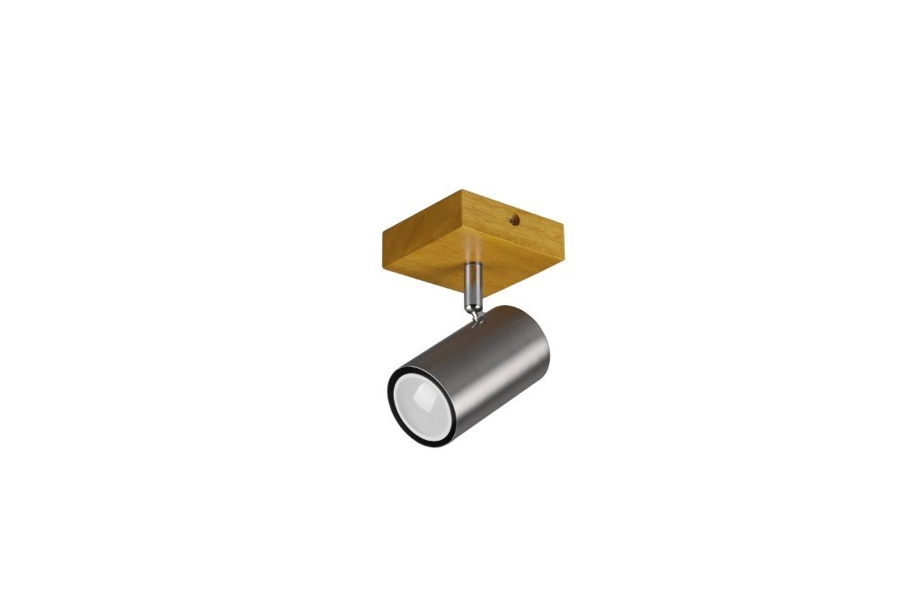 Wandspot Marley schwarz mit edelstahl Trio 4017807487947