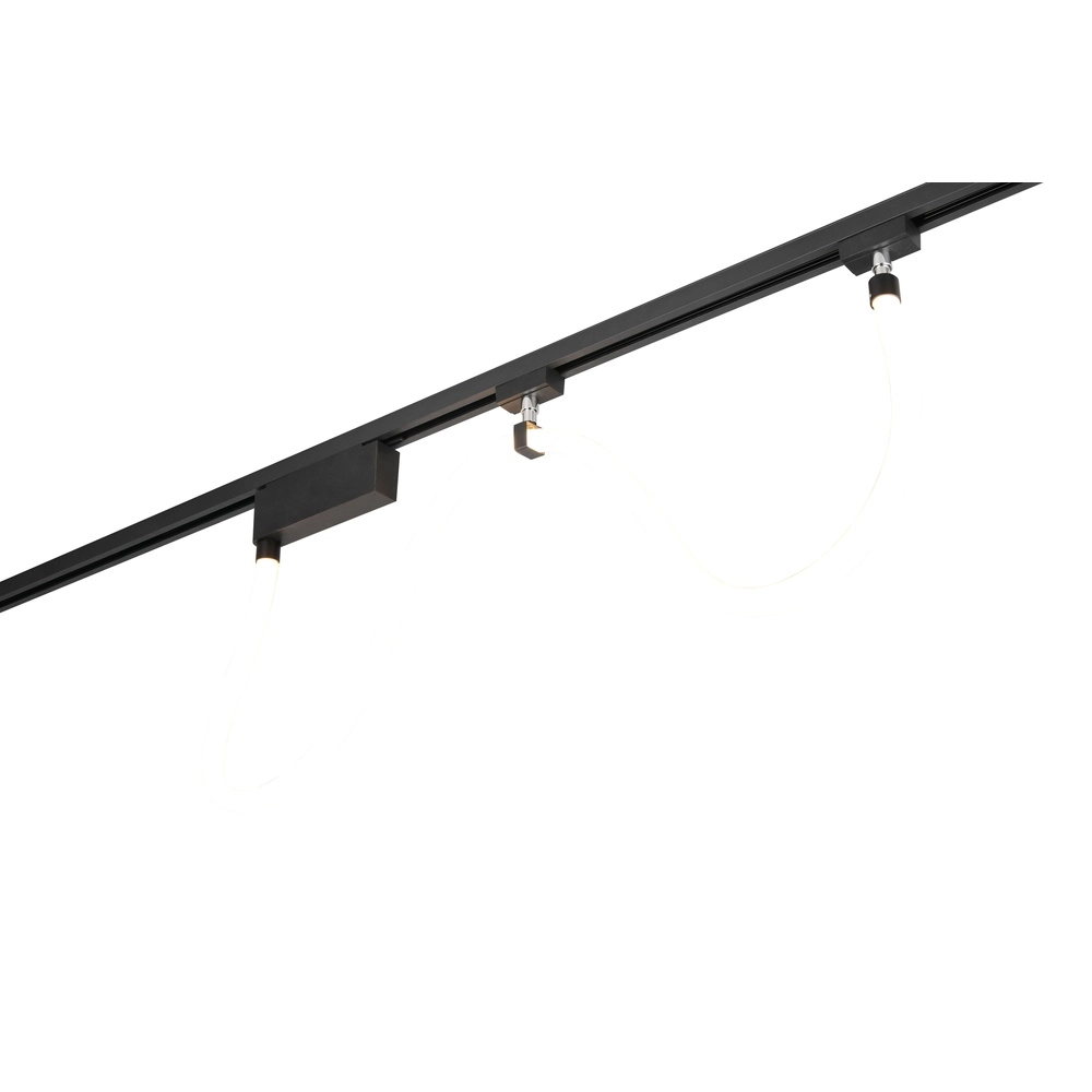 Schlauch für Schienenbeleuchtung Tube schwarz 160cm 2-phasig