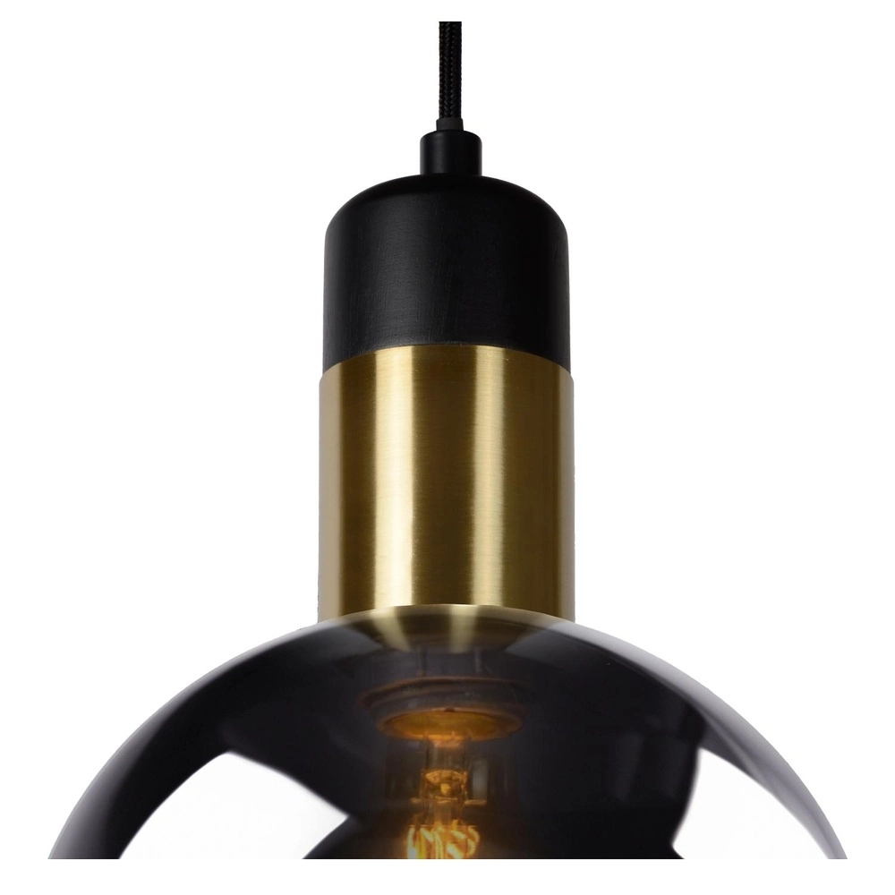 Pendellampe Julius Ø 28 cm Rauchglas Lucide 5411212343338