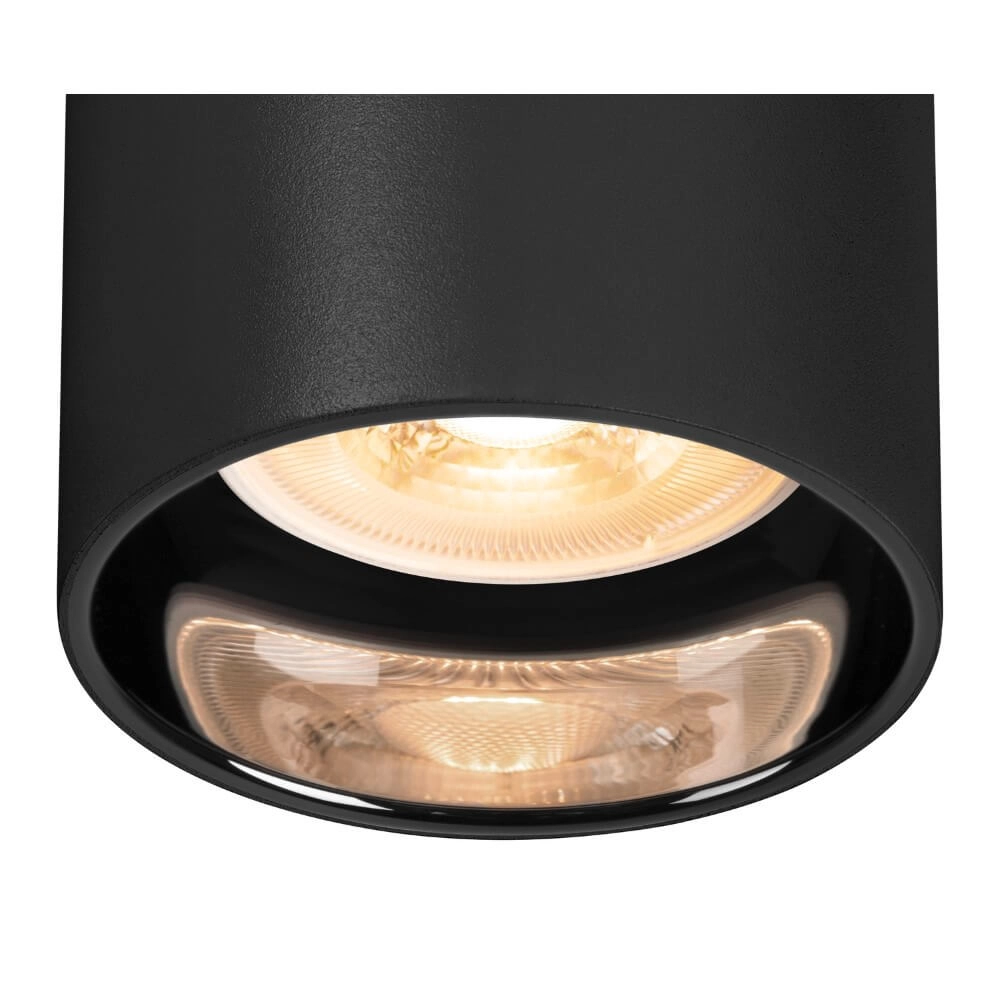Schienenplatz Asto Tube 1-phasig - Schwarz - 1x GU10 SLV 4024163265959