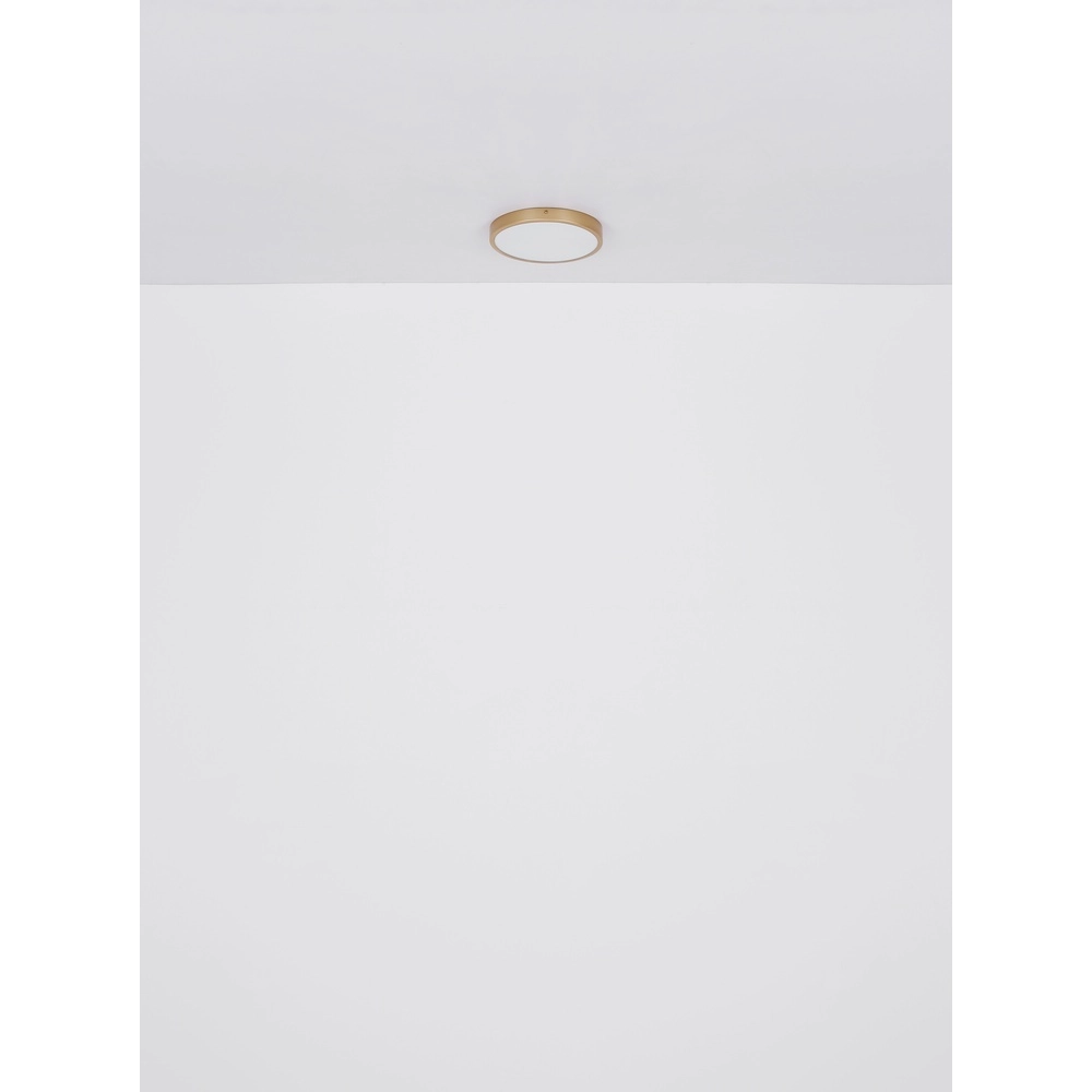 Deckenlicht Tibey Entwurf Gold Ø 25cm Globo 9007371451210