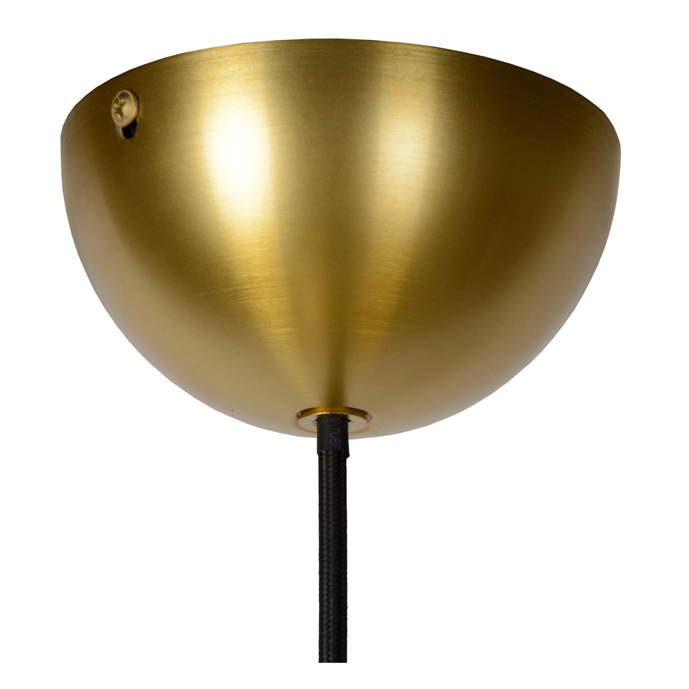 Moderne Messing-Pendellampe Akron Ø 50cm - 1x E27 Premium by Lucide 5411212202086