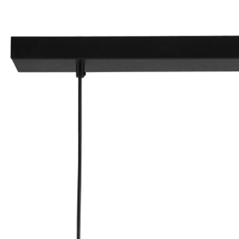 Esszimmerlampe Boris Concepto 3x14 schwarz mit weiß Masterlight 8718121153704