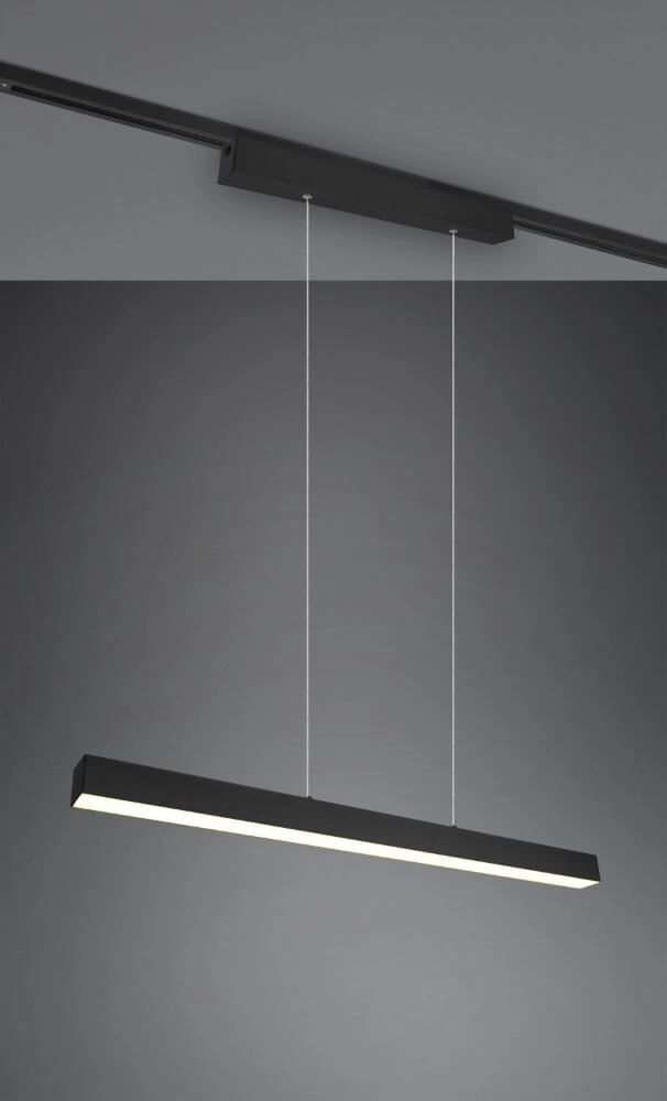 Hängelampe Paros Schwarz Trio 4017807505948