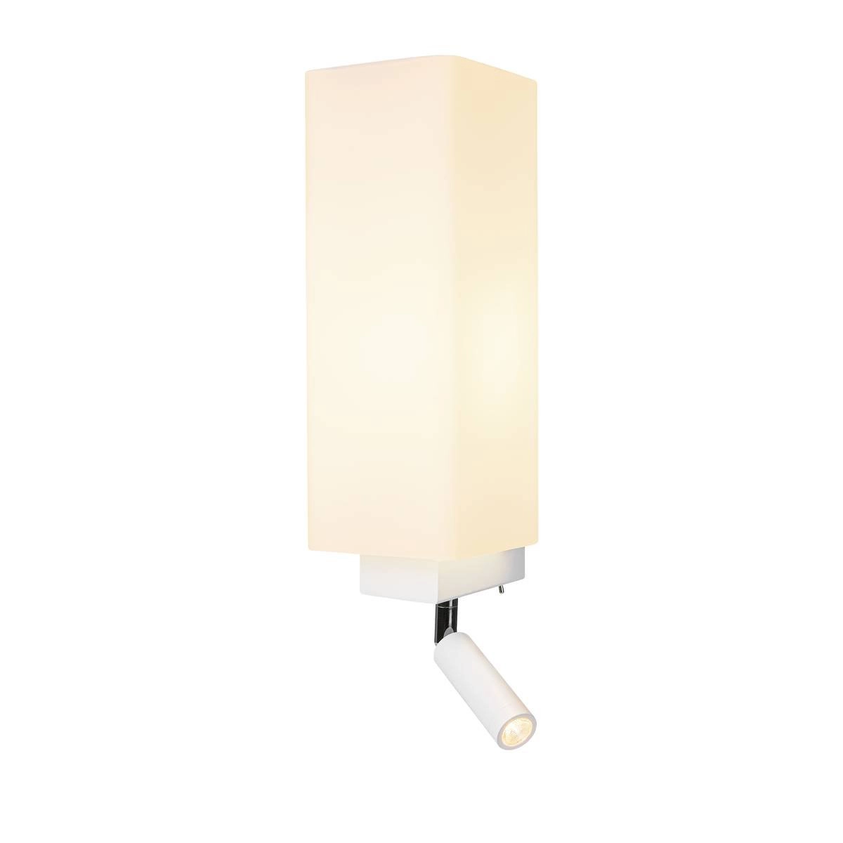 Schlafzimmer Wandleuchte Quadrass weiß SLV 4024163235860
