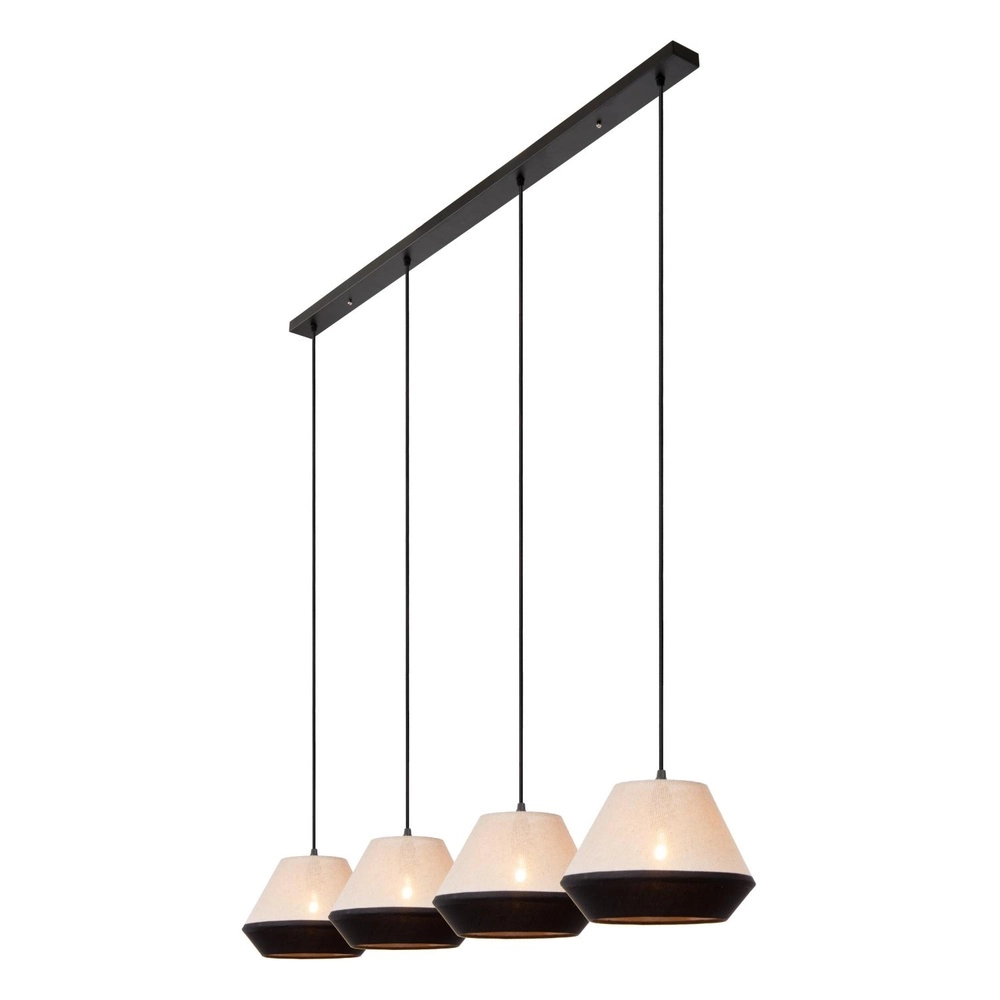 Pendellampe Kala 4-Licht Taupe Lucide 5411212061539