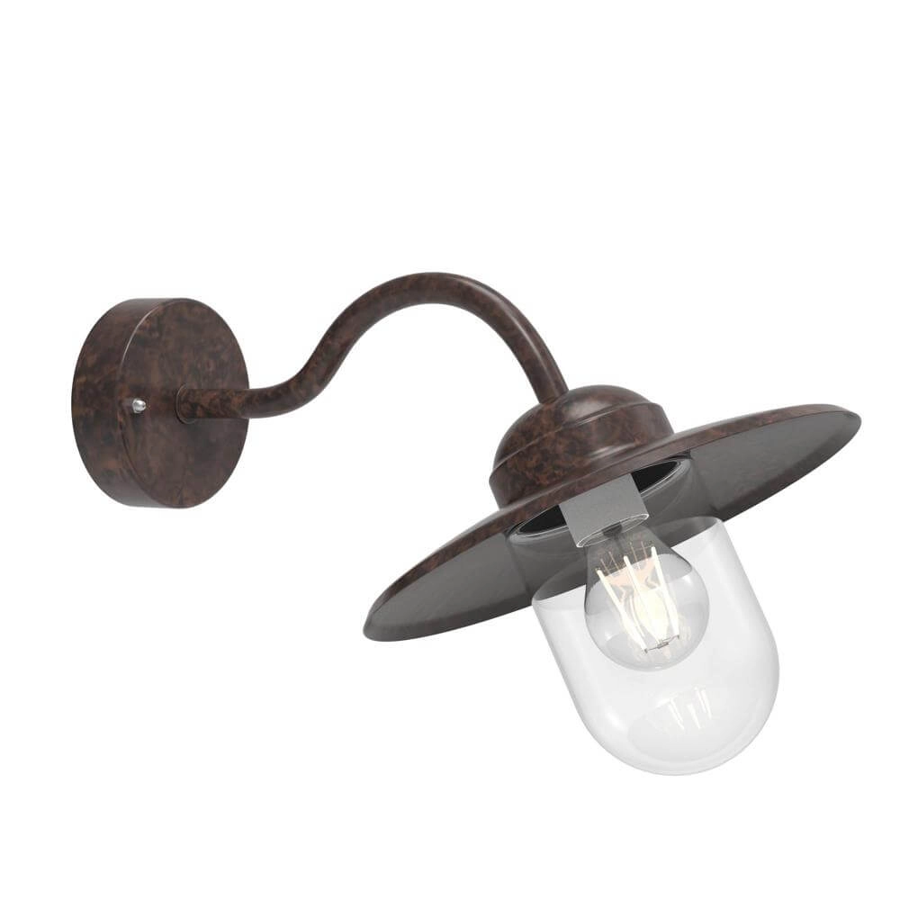 Klassische Wandleuchte Luxembourg Rostbraun Nordlux 5701581233171