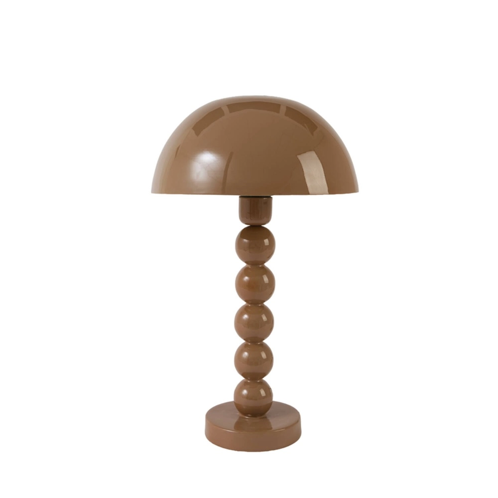 Design-Tischlampe Kradinu Braun