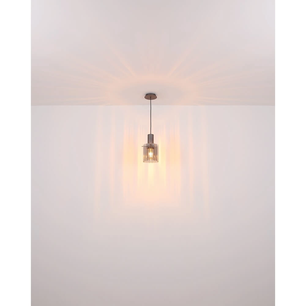 Pendelleuchte Tulivar Design Rauchglas Globo 9007371456659