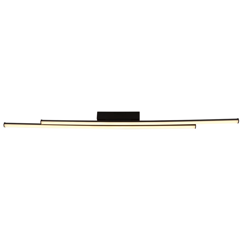Moderne Deckenlampe Kirina 110 cm schwarz Globo 9007371518234