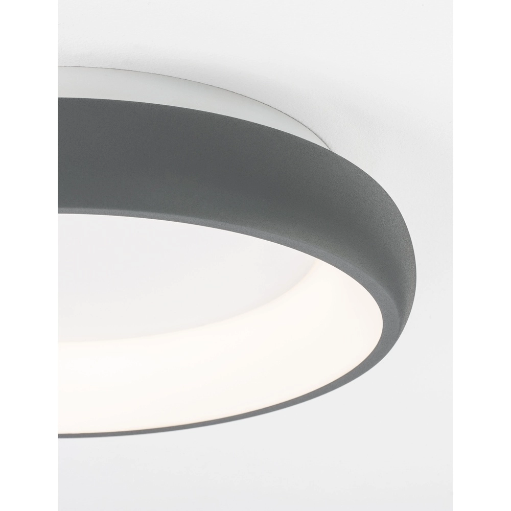 Deckenlampe Albi grau Ø 41cm Lyora 5212017419507