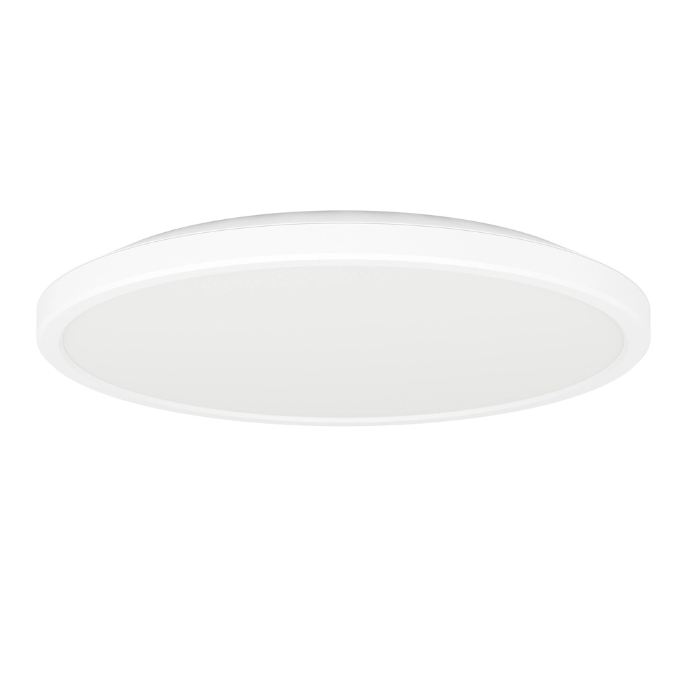 Intelligente Badezimmerlampe Rovito-Z rund – weiß – Ø 30 cm