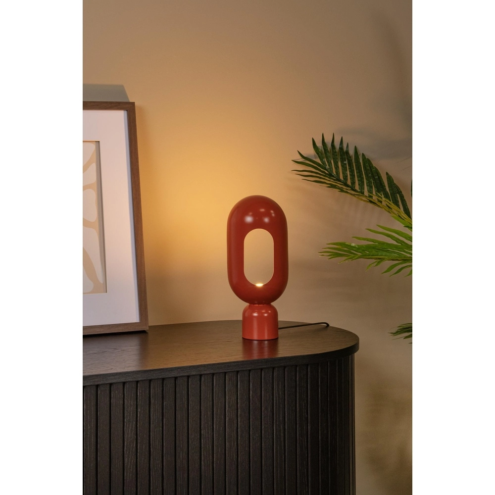 Tischlampe Barris Terrakotta Lucide 5411212051592