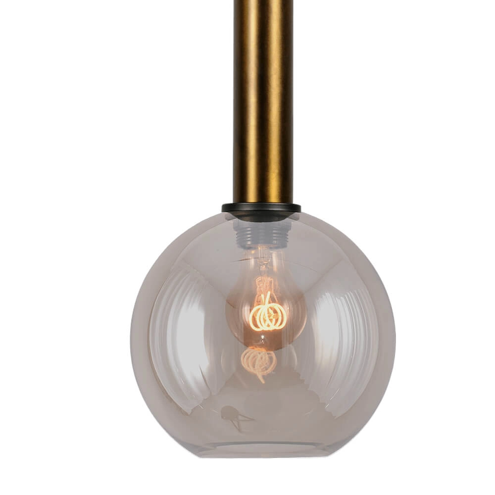 Hängelampe mit 3 Leuchten Bella 2 mit Goldglas Masterlight 8718121334714