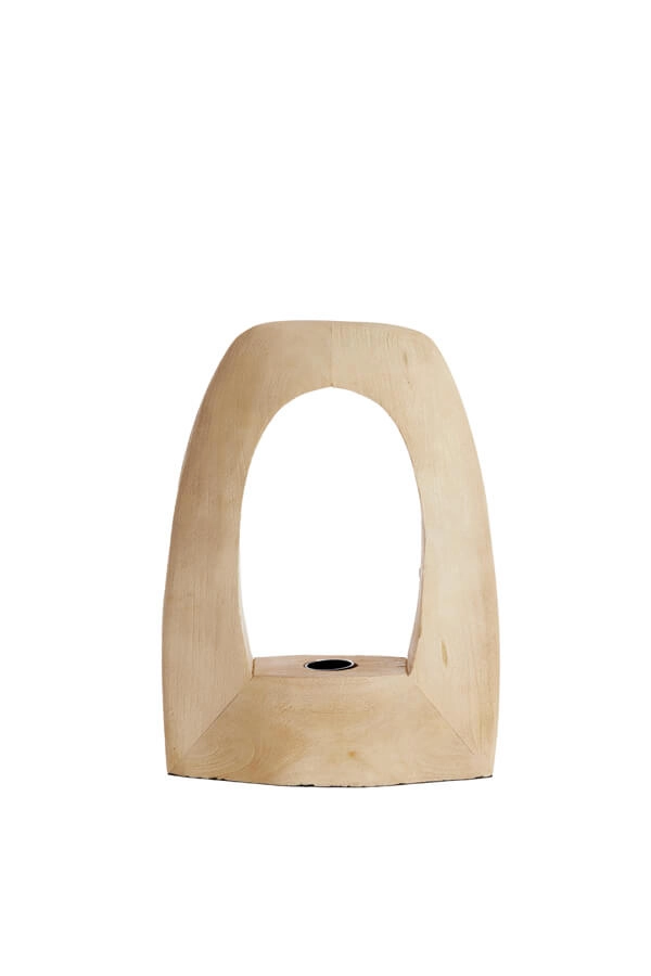Tischlampe aus Holz Carini 17 x 35 cm Light & Living 8717807701239