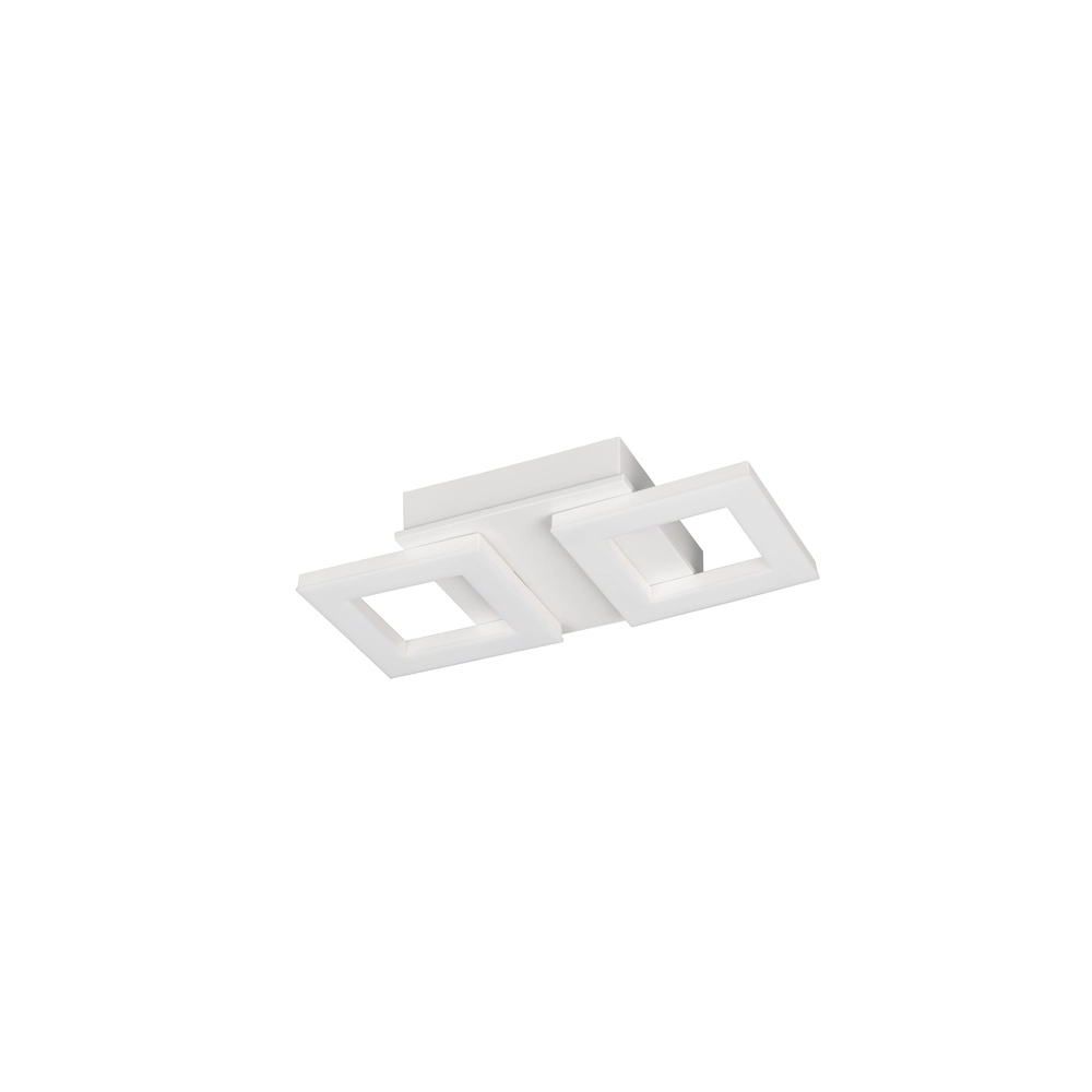 Design-Deckenlampe Cemi Quadratweiß Trio 4017807704303