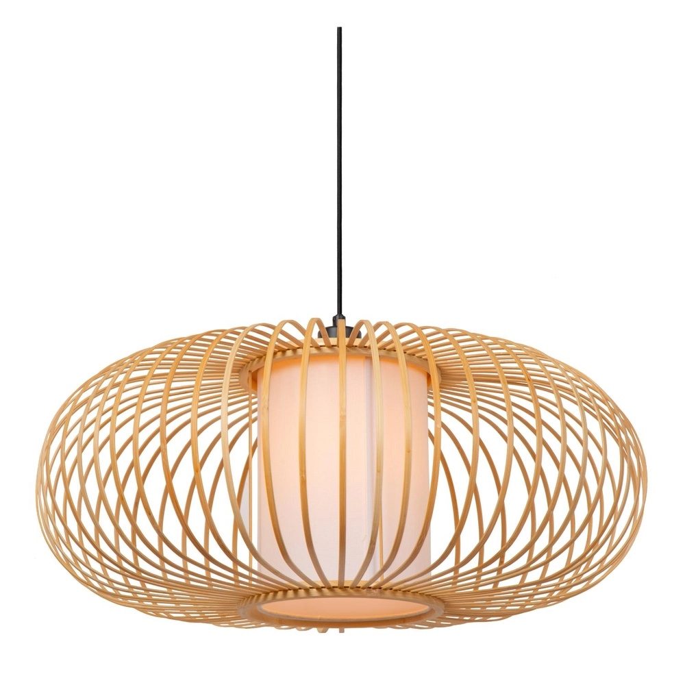 Pendellampe Thuline Holzoptik 3-Licht Lucide 5411212051806