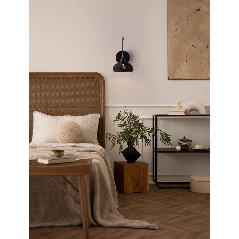 Wandleuchte Fado schwarz Lyora 5212017453020