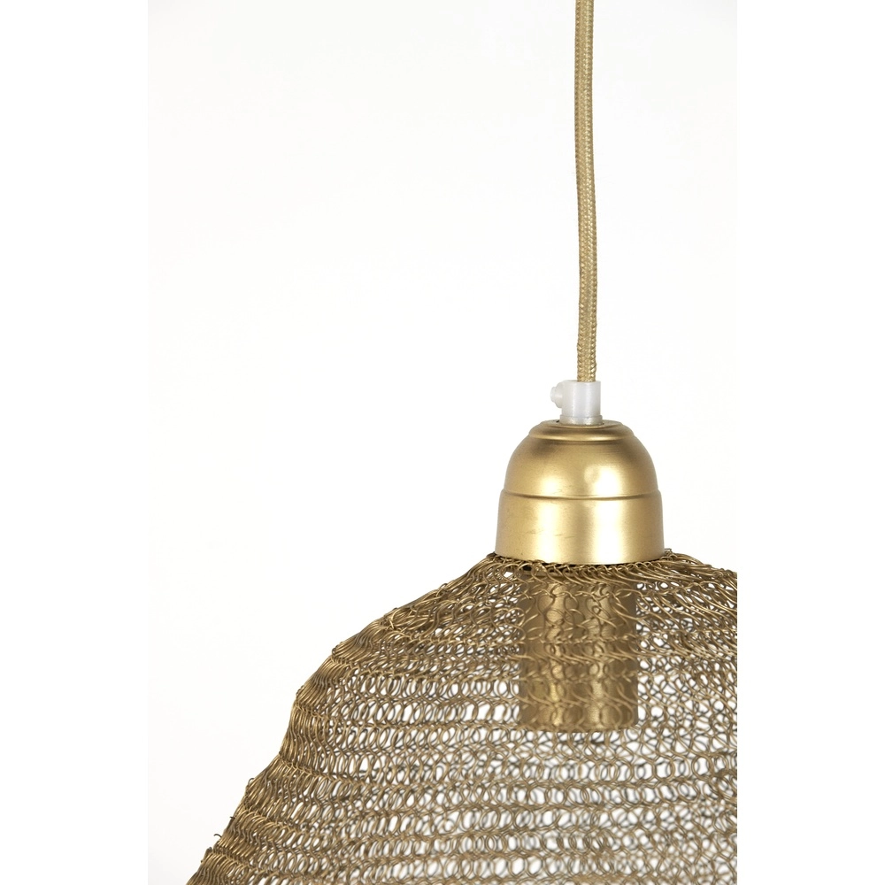 Netz-Pendellampe Nina Ø 38cm – antike Bronze Light & Living 8717807175344