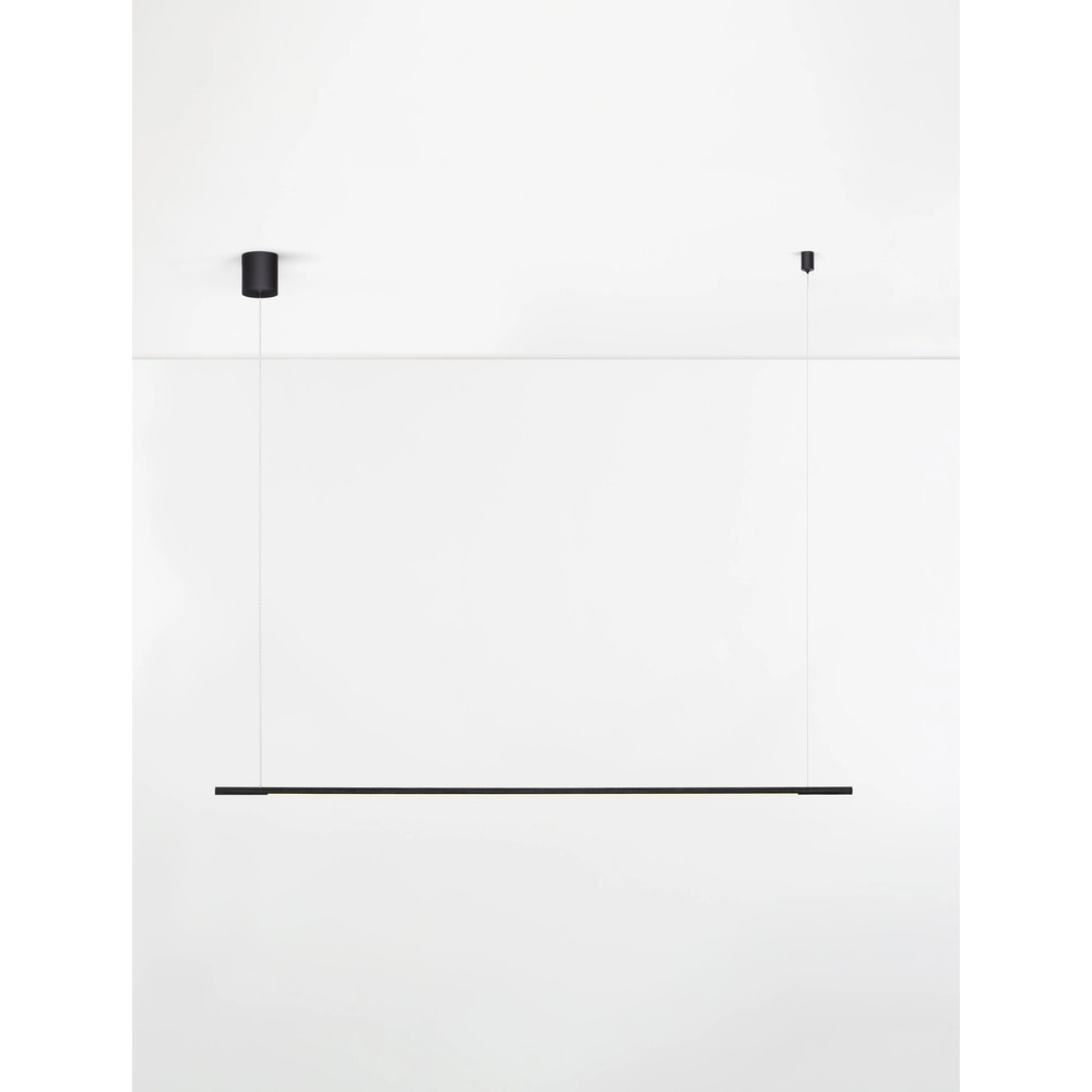 Schlanke Pendelleuchte Brillia schwarz 120cm Lyora 5212017473776