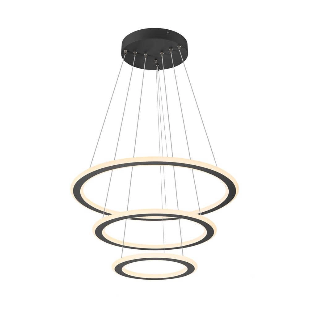 Design-Pendelleuchte One Flat schwarz
