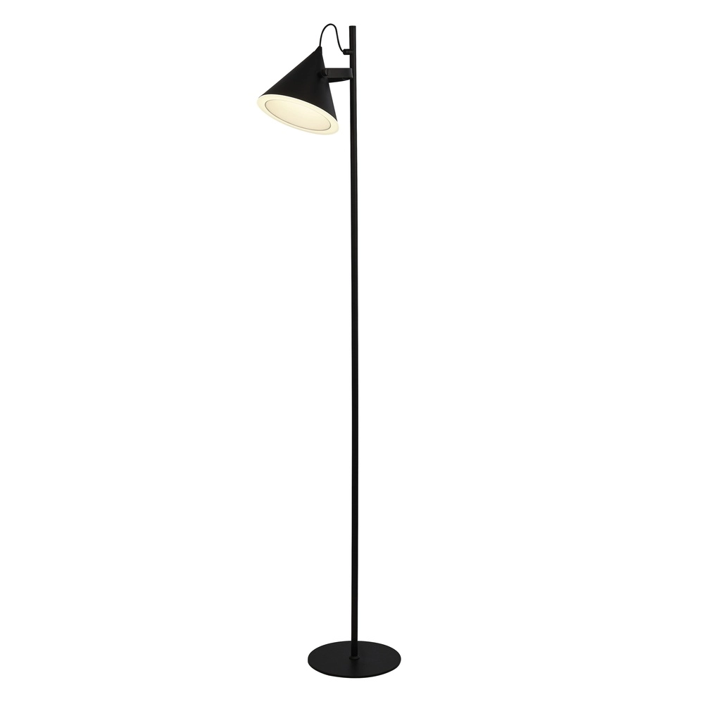 Design-Leselampe Conical Schwarz