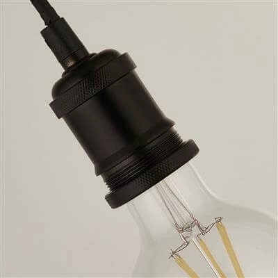 Hängelampe Suspi Schwarz Searchlight 5053423141565